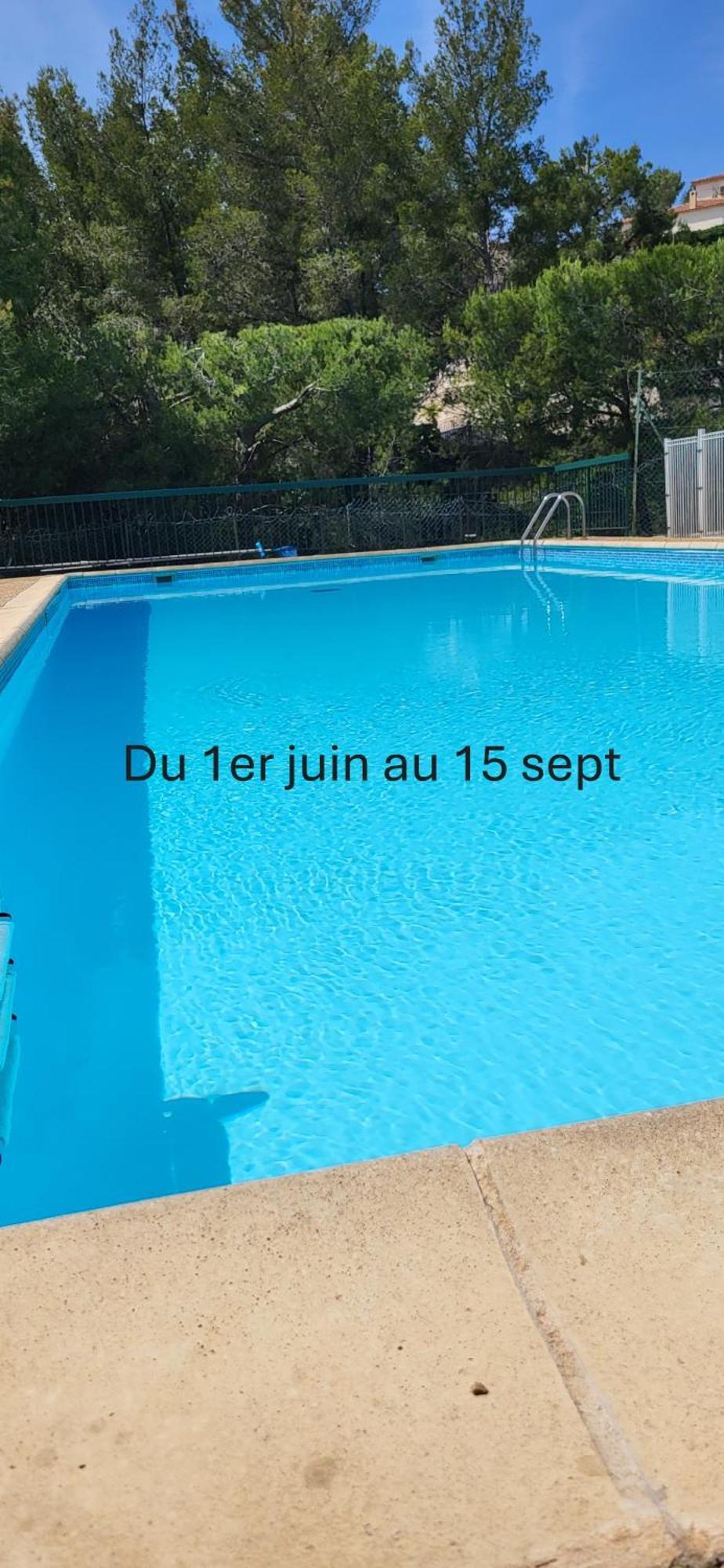 Appartement En Residence Avec Piscine Bandol Bagian luar foto